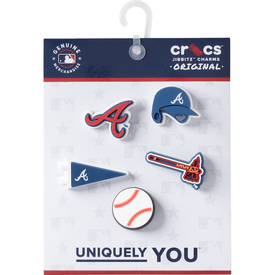 MLB Atlanta Braves 5 Pack Jibbitz™ charms Women|Men|Jibbitz™ Charms Sale