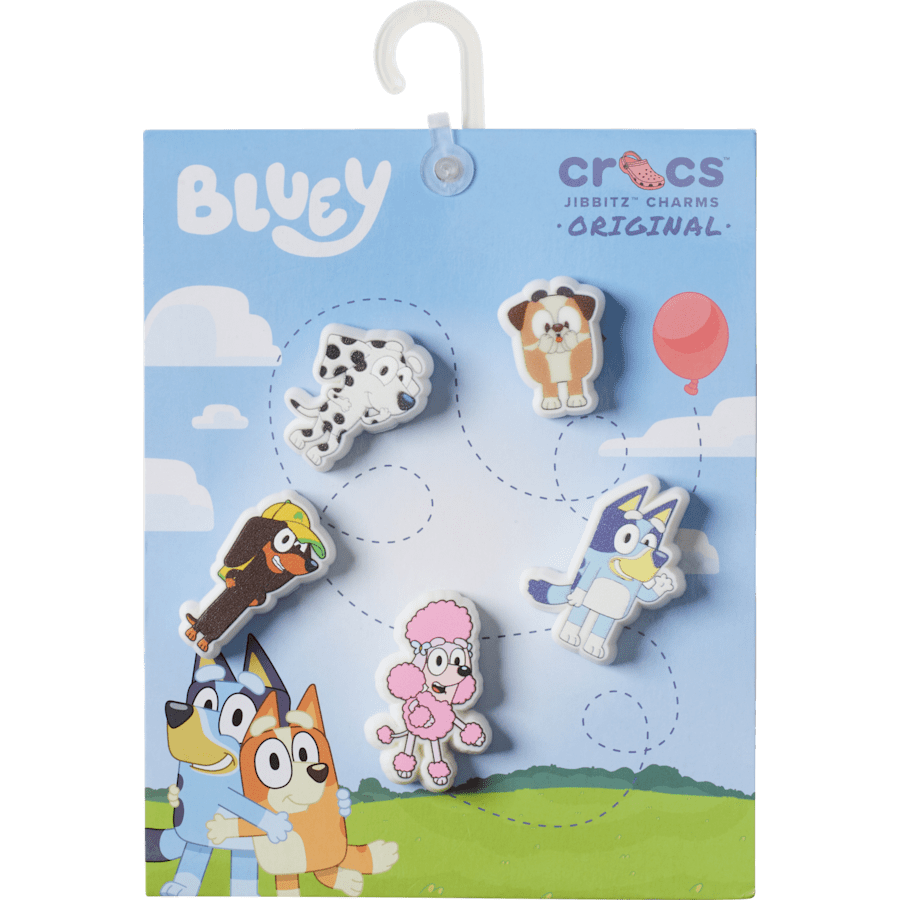 Bluey 5Pack Jibbitz™ charms Women|Men|Kids|Jibbitz™ Charms Outlet