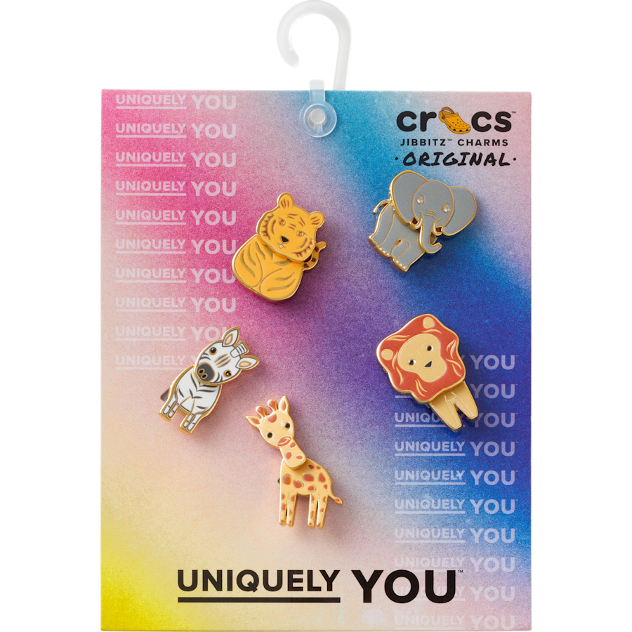 Enamel Safari 5 Pack Jibbitz™ charms Women|Men|Jibbitz™ Charms Outlet
