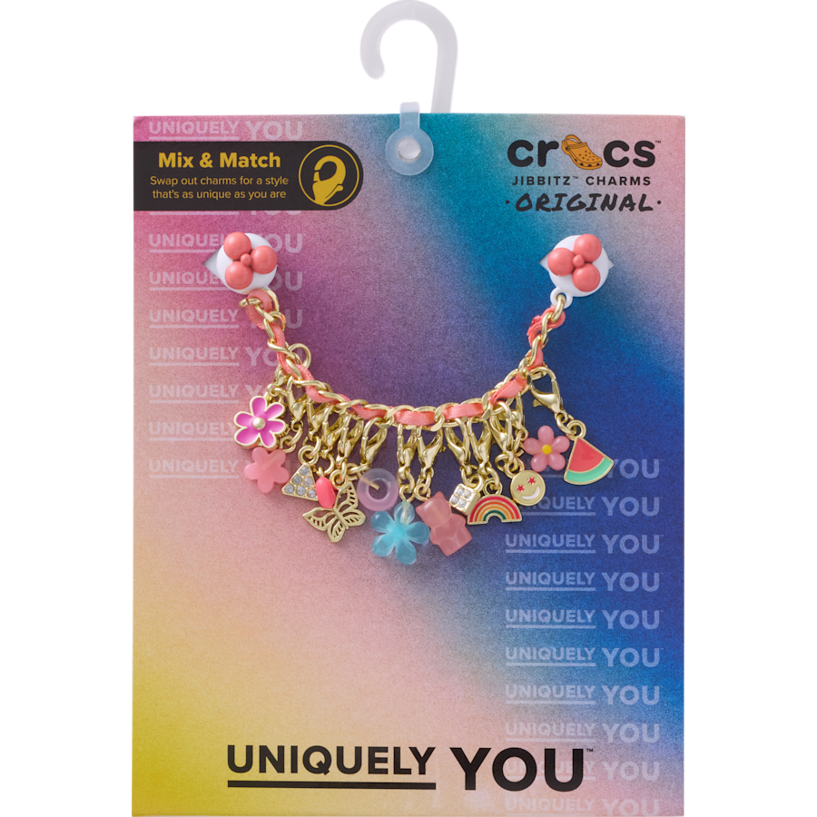 Pink Adjustable Charm Chain Jibbitz™ charms Women|Men|Kids|Jibbitz™ Charms Discount