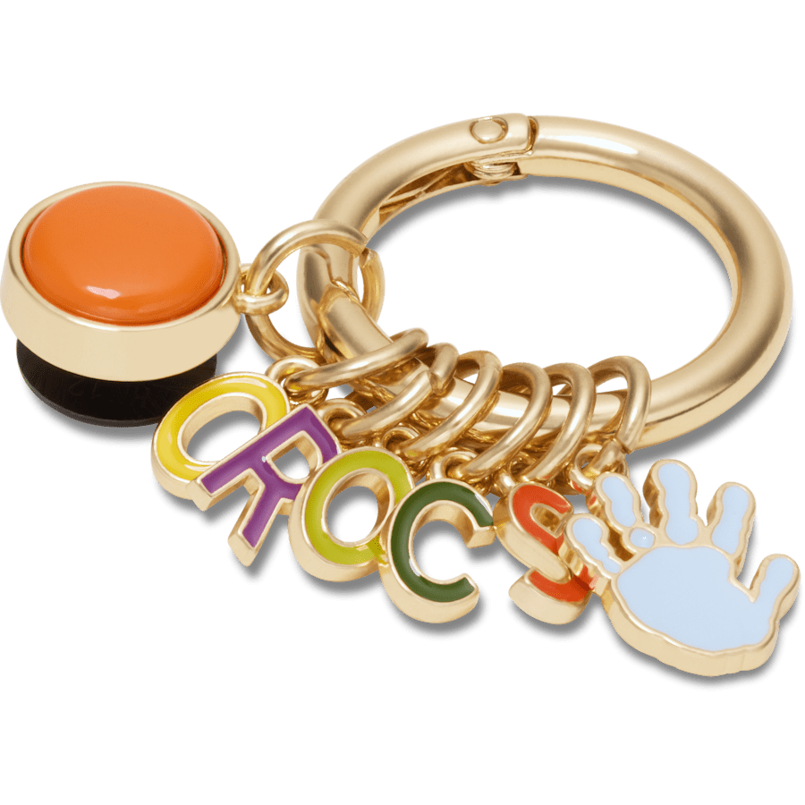 Crafted Crocs Ring Keychain Jibbitz™ charms Women|Men|Jibbitz™ Charms Online