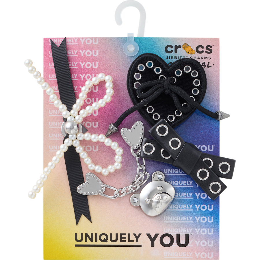 Indie Luxe Silver 5 Pack Jibbitz™ charms Women|Men|Jibbitz™ Charms Sale