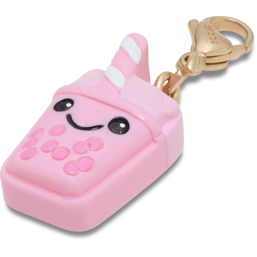 Cute Pink Boba Charm Jibbitz Shoe Charm Women|Men|Kids|Jibbitz™ Charms Sale