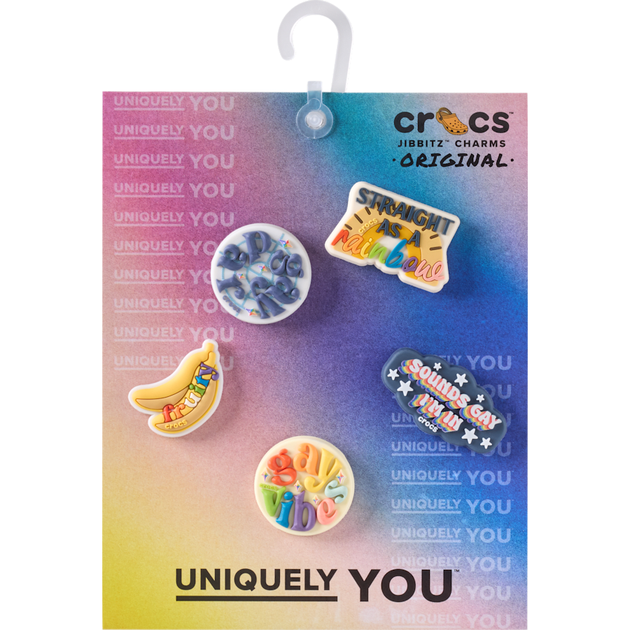 Irreverent Pride 5 Pack Jibbitz™ charms Women|Men|Jibbitz™ Charms For Sale