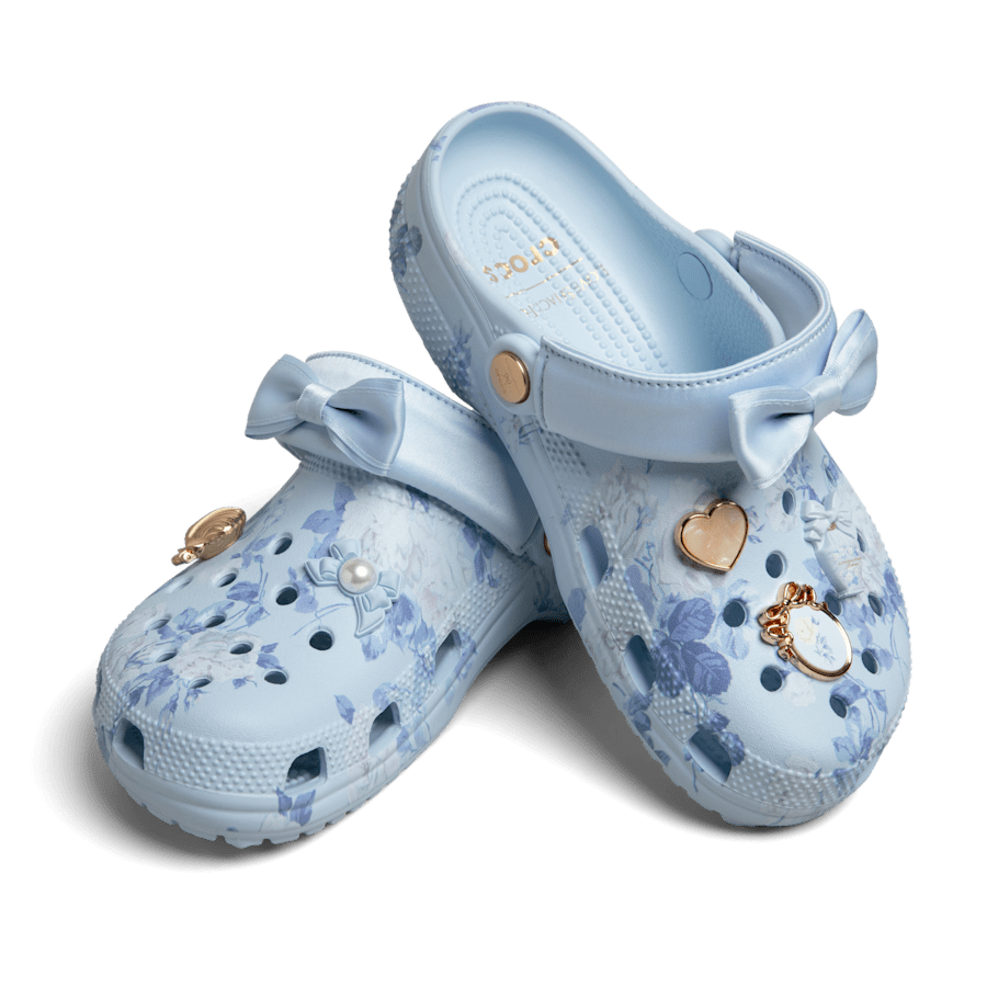 LoveShackFancy Blue Classic Clog Women On Sale