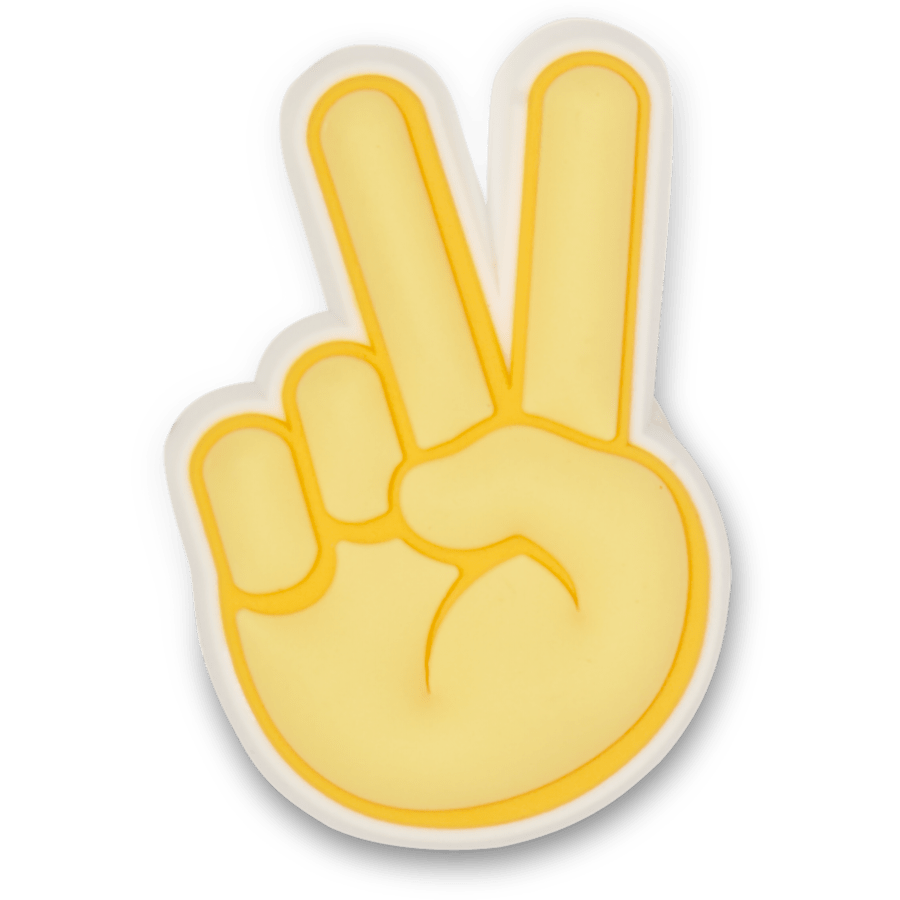 Peace Hand Sign Jibbitz Shoe Charm Women|Men|Jibbitz™ Charms On Sale