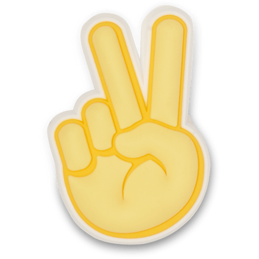 Peace Hand Sign Jibbitz Shoe Charm Women|Men|Jibbitz™ Charms On Sale