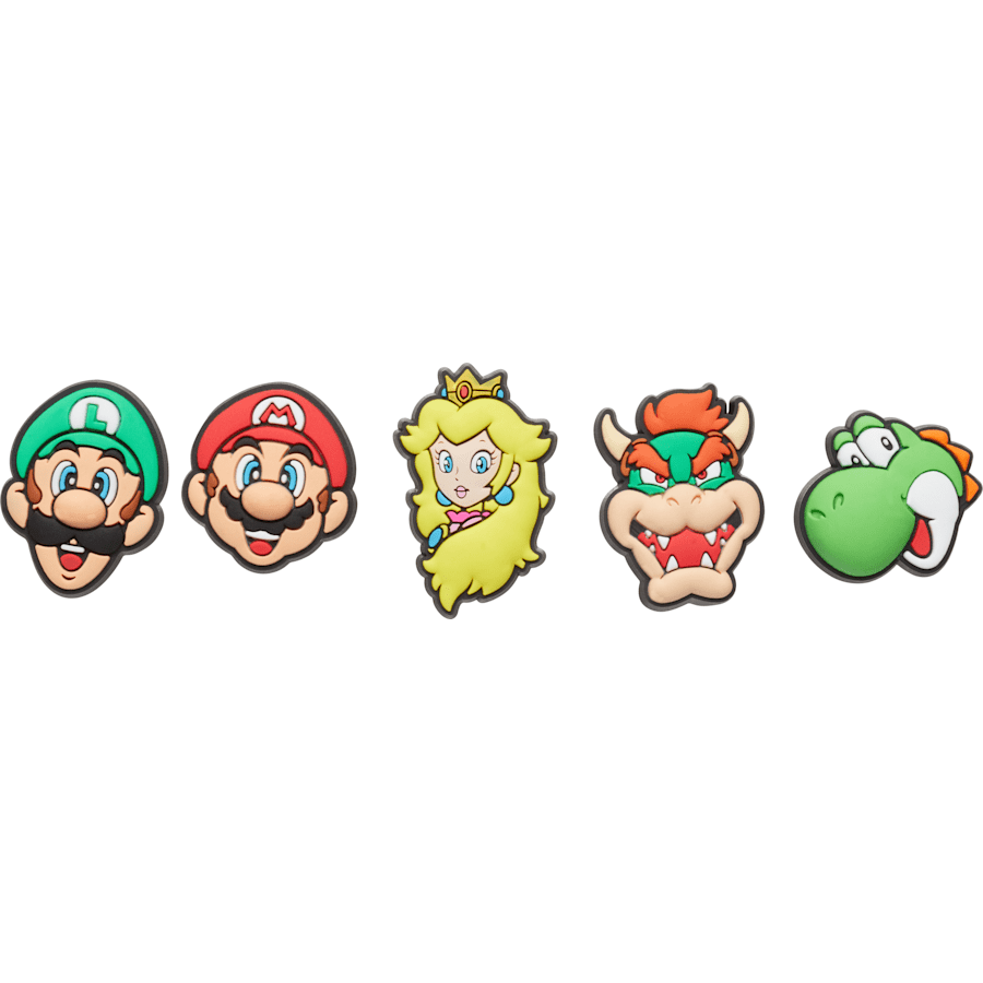 Super Mario™ 5-Pack Jibbitz Shoe Charm Women|Men|Kids|Jibbitz™ Charms On Sale