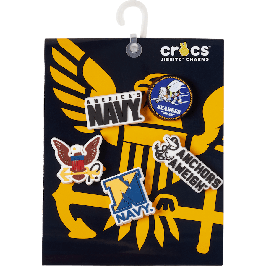 Armed Forces US Navy 5Pck Jibbitz Shoe Charm Women|Men|Kids|Jibbitz™ Charms On Sale