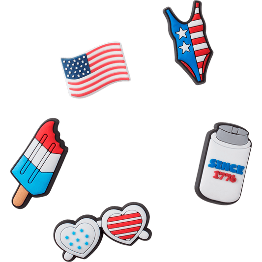 USA 5 Pack Jibbitz Shoe Charm Women|Men|Jibbitz™ Charms On Sale