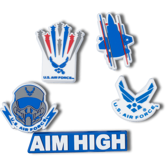 Armed Forces US Air Force 5Pck Jibbitz Shoe Charm Women|Men|Kids|Jibbitz™ Charms Sale