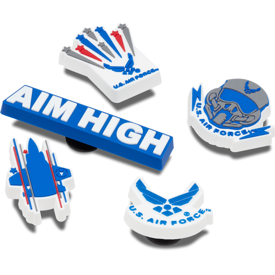 Armed Forces US Air Force 5Pck Jibbitz Shoe Charm Women|Men|Kids|Jibbitz™ Charms Sale
