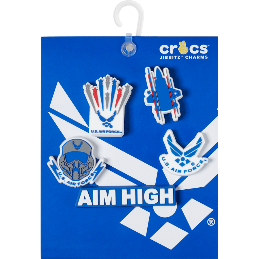 Armed Forces US Air Force 5Pck Jibbitz Shoe Charm Women|Men|Kids|Jibbitz™ Charms Sale