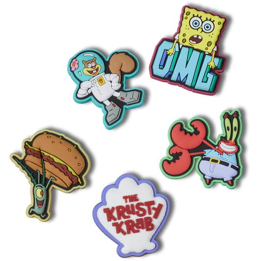 SpongeBob 5 Pack Jibbitz™ charms Women|Men|Kids|Jibbitz™ Charms Sale