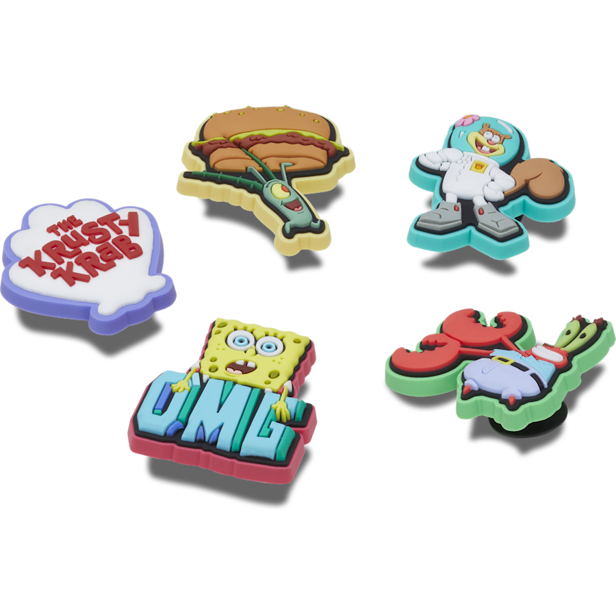 SpongeBob 5 Pack Jibbitz™ charms Women|Men|Kids|Jibbitz™ Charms Sale