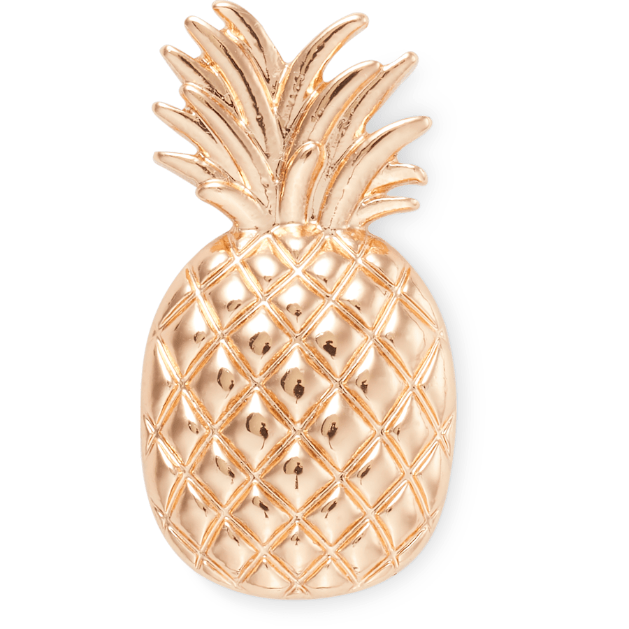 Gold Pineapple Jibbitz Shoe Charm Women|Men|Jibbitz™ Charms Outlet