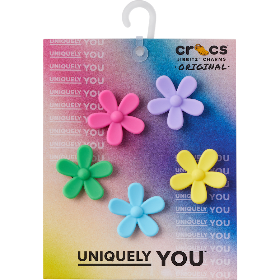 Flower Power 5 Pack Jibbitz™ charms Women|Men|Jibbitz™ Charms Outlet