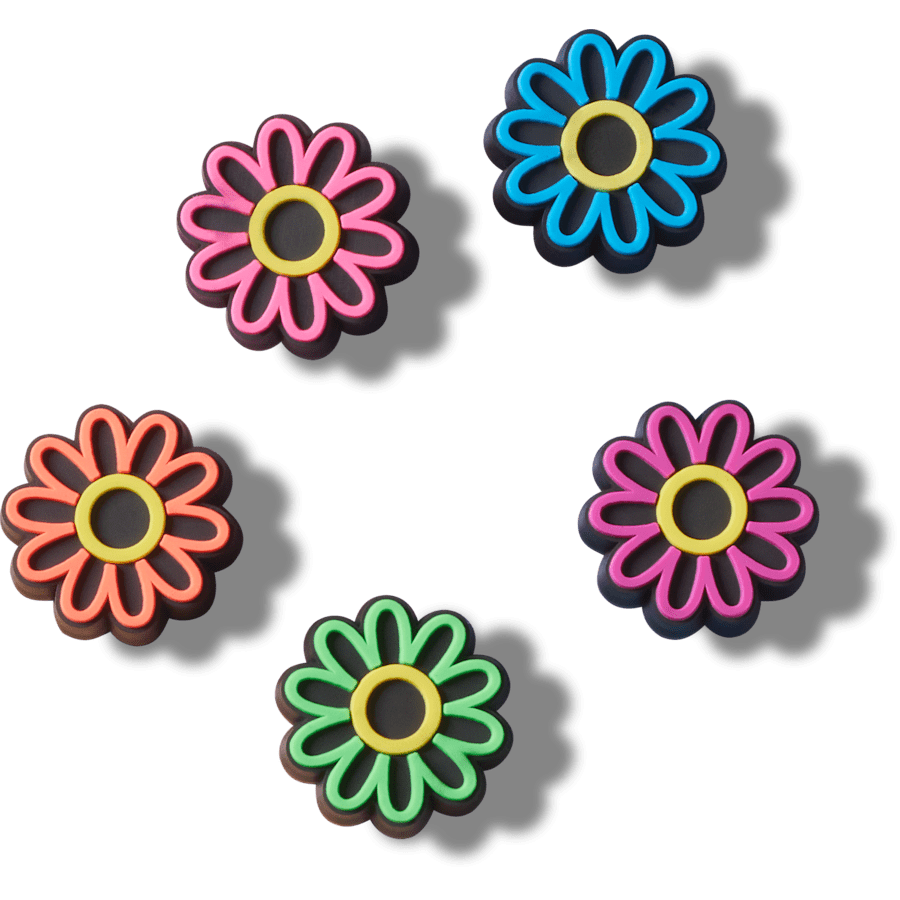 Lights Up Daisy 5 Pack Jibbitz Shoe Charm Women|Men|Jibbitz™ Charms Sale