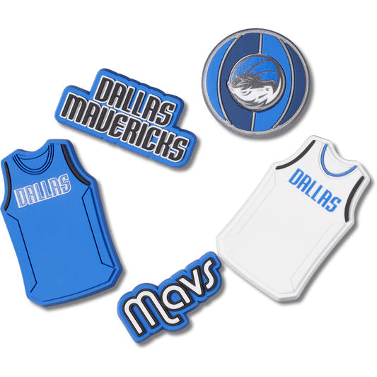 NBA Dallas Mavericks 5 Pack Jibbitz™ charms Women|Men|Jibbitz™ Charms On Sale
