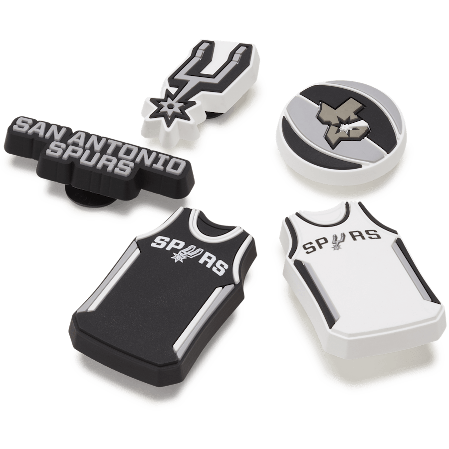 NBA San Antonio Spurs 5 Pack Jibbitz™ charms Women|Men|Jibbitz™ Charms Sale