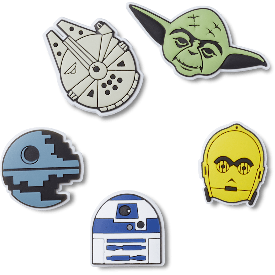 Star Wars 5 Pack Jibbitz™ charms Women|Men|Kids|Jibbitz™ Charms On Sale