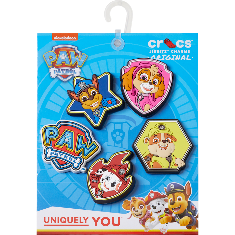Paw Patrol 5 Pack Jibbitz™ charms Women|Men|Kids|Jibbitz™ Charms Discount