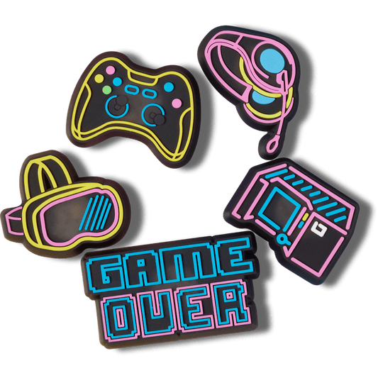 Lights Up Neon Gamer 5 Pack Jibbitz™ charms Women|Men|Jibbitz™ Charms Online