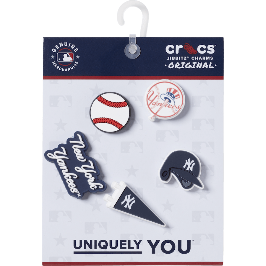 MLB New York Yankees 5 Pack Jibbitz™ charms Women|Men|Kids|Jibbitz™ Charms Online