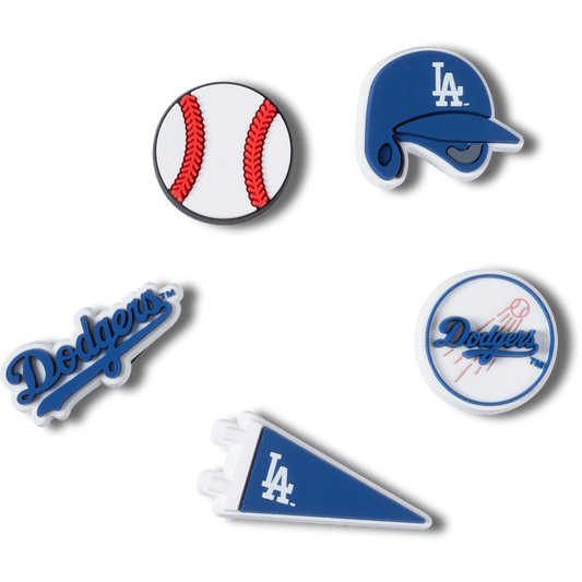 MLB Los Angeles Dodgers 5pck Jibbitz™ charms Women|Men|Kids|Jibbitz™ Charms Discount