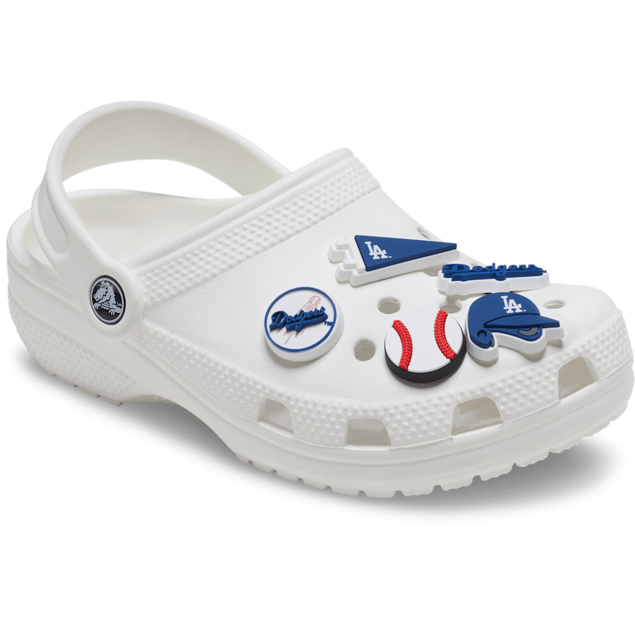 MLB Los Angeles Dodgers 5pck Jibbitz™ charms Women|Men|Kids|Jibbitz™ Charms Discount