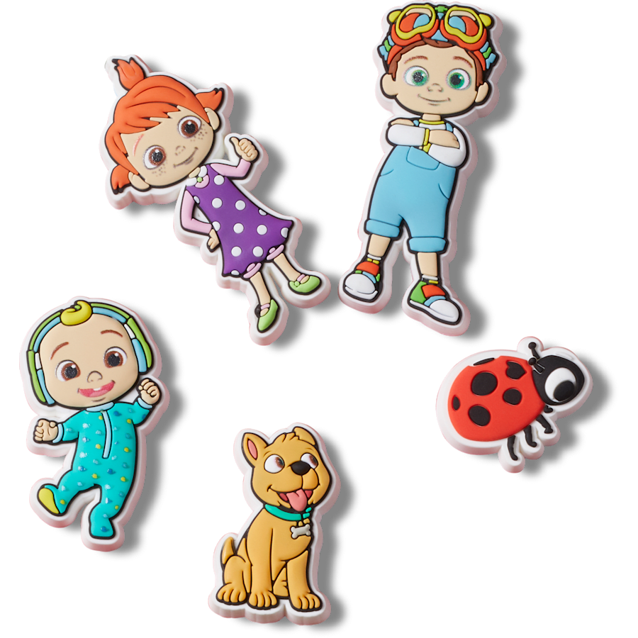 Cocomelon 5 Pack Jibbitz™ charms Women|Men|Kids|Jibbitz™ Charms For Sale