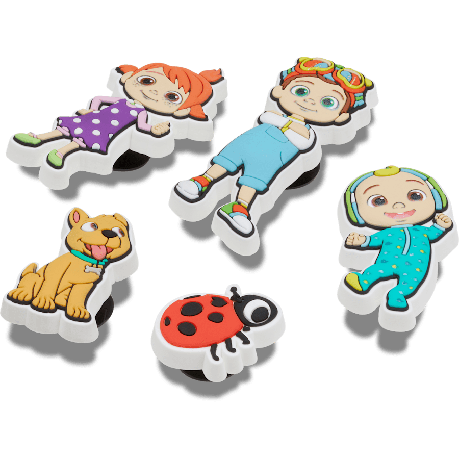Cocomelon 5 Pack Jibbitz™ charms Women|Men|Kids|Jibbitz™ Charms For Sale