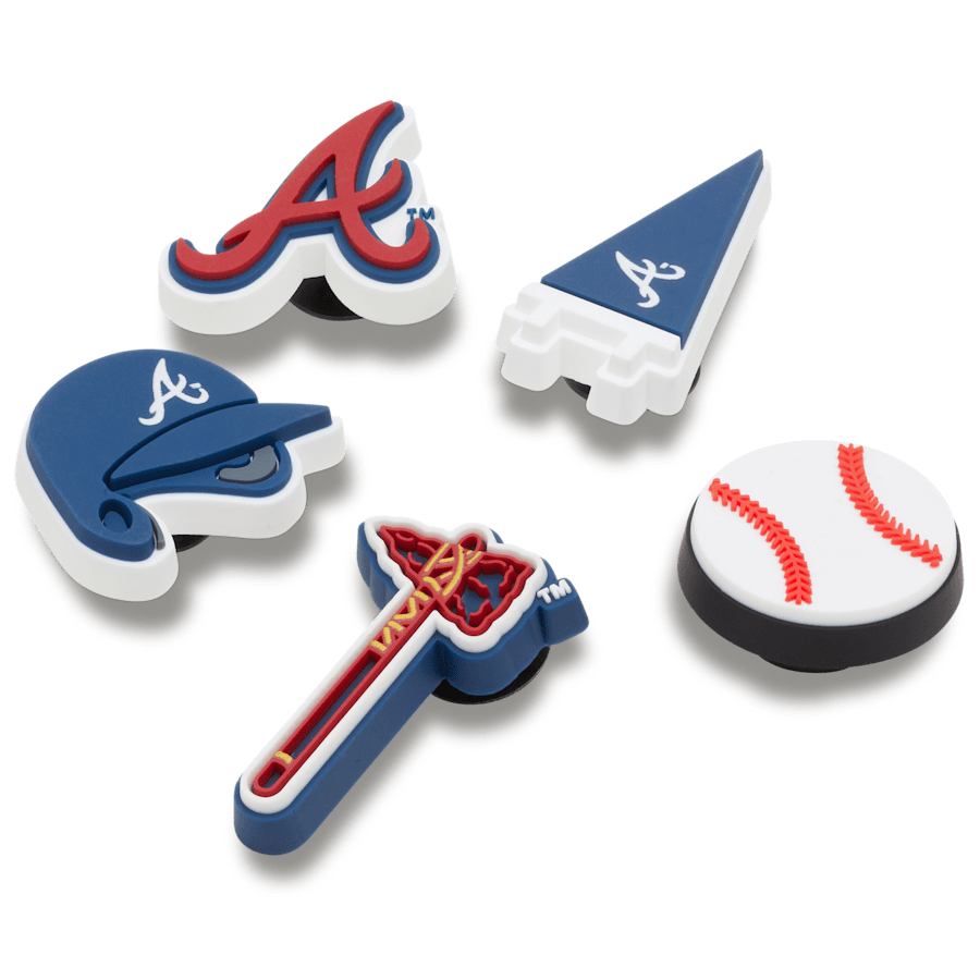 MLB Atlanta Braves 5 Pack Jibbitz™ charms Women|Men|Jibbitz™ Charms Sale
