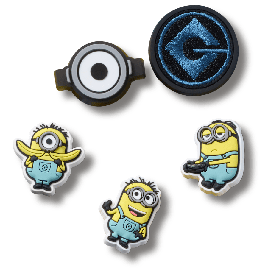 Minions 5 Pack Jibbitz™ charms Women|Men|Kids|Jibbitz™ Charms Discount
