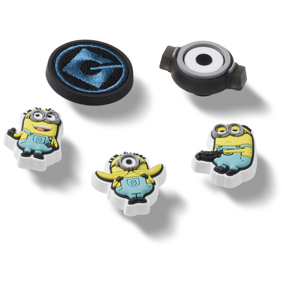 Minions 5 Pack Jibbitz™ charms Women|Men|Kids|Jibbitz™ Charms Discount