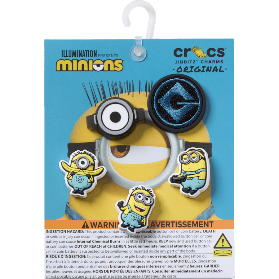 Minions 5 Pack Jibbitz™ charms Women|Men|Kids|Jibbitz™ Charms Discount