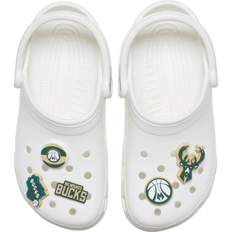 NBA Milwaukee Bucks 5 Pack Jibbitz™ charms Women|Men|Jibbitz™ Charms Online