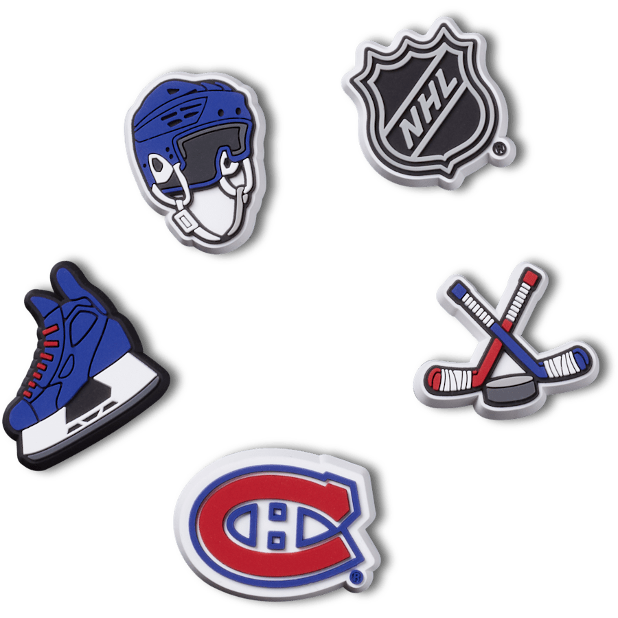 NHL® Montreal Canadiens® 5 Pack Jibbitz™ charms Women|Men|Jibbitz™ Charms On Sale