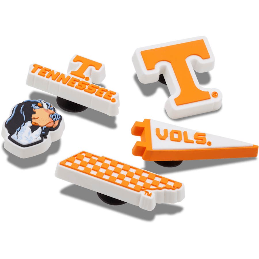 University of Tennessee 5 Pack Jibbitz™ charms Women|Men|Jibbitz™ Charms Outlet
