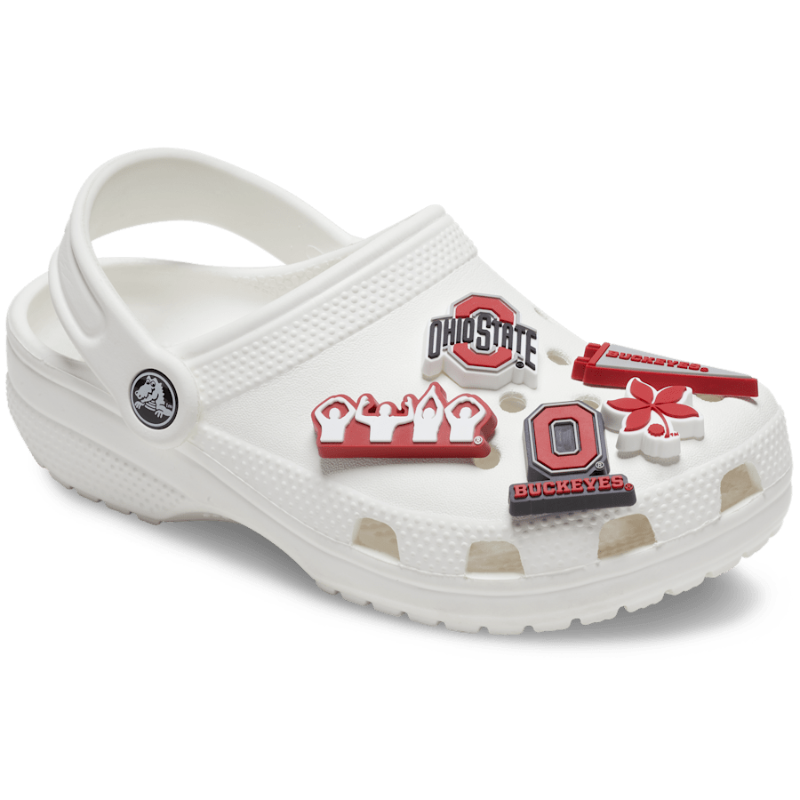 Ohio State University 5 Pack Jibbitz™ charms Women|Men|Jibbitz™ Charms Sale