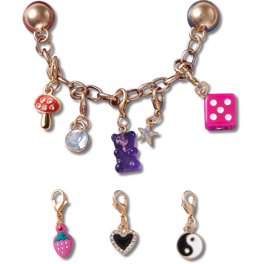 Custom Charm Chain 5 Pack Jibbitz™ charms Women|Men|Kids|Jibbitz™ Charms Discount
