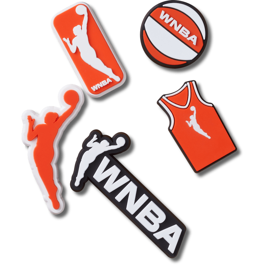 WNBA 5 Pack Jibbitz™ charms Women|Men|Kids|Jibbitz™ Charms Outlet