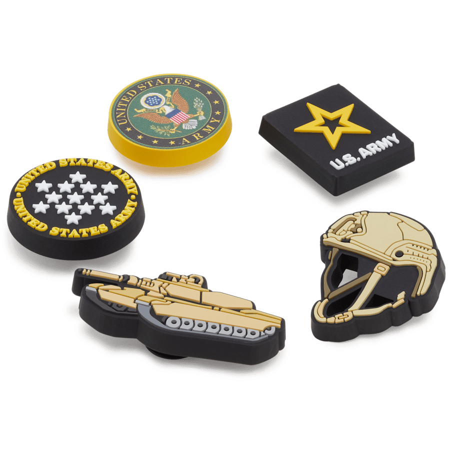 US Army 5 Pack 2 Jibbitz™ charms Women|Men|Kids|Jibbitz™ Charms Outlet