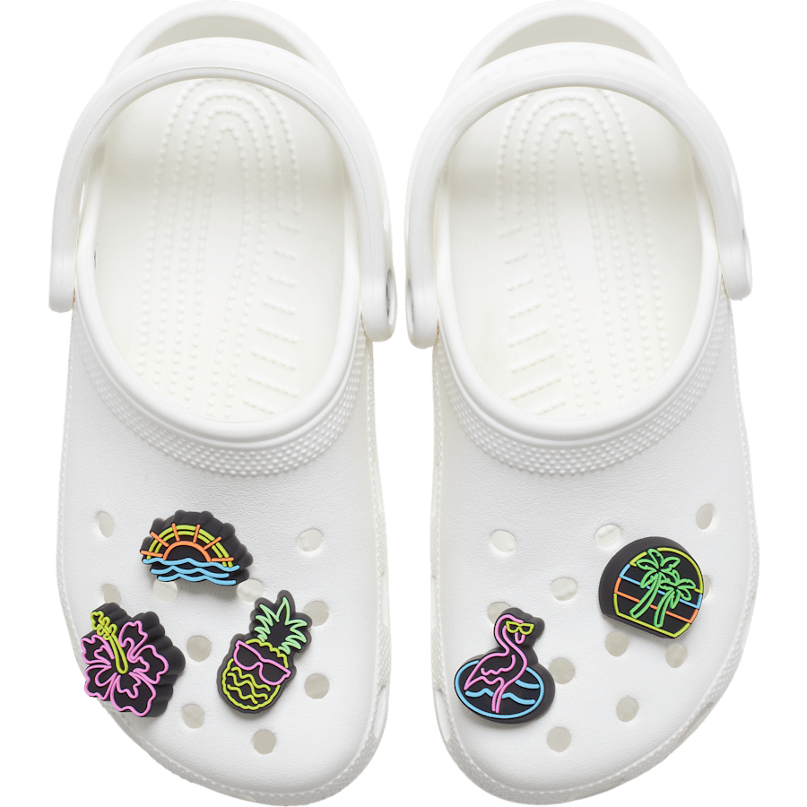 Lights Up Neon 5 Pack Jibbitz™ charms Women|Men|Jibbitz™ Charms On Sale