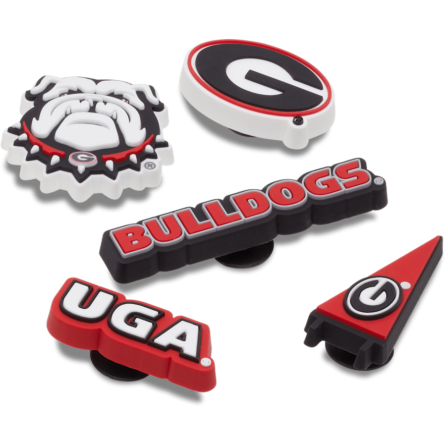 University of Georgia 5 Pack Jibbitz™ charms Women|Men|Kids|Jibbitz™ Charms Online