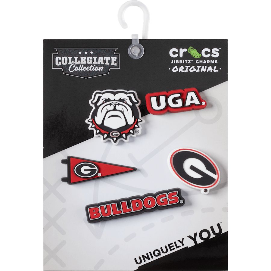 University of Georgia 5 Pack Jibbitz™ charms Women|Men|Kids|Jibbitz™ Charms Online