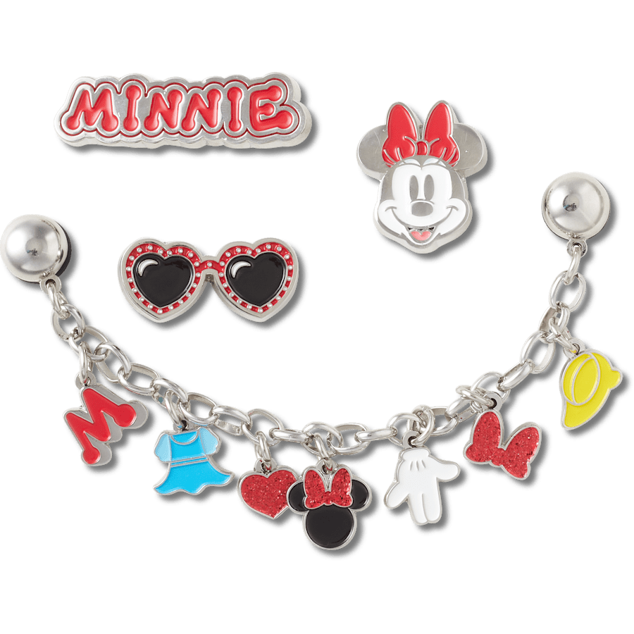 Minnie Mouse 5 Pack Jibbitz™ charms Women|Men|Kids|Jibbitz™ Charms Online