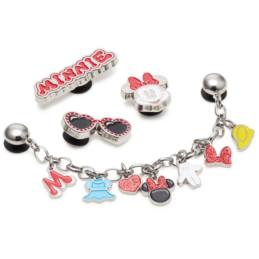 Minnie Mouse 5 Pack Jibbitz™ charms Women|Men|Kids|Jibbitz™ Charms Online
