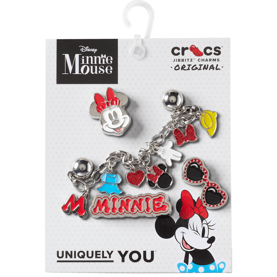 Minnie Mouse 5 Pack Jibbitz™ charms Women|Men|Kids|Jibbitz™ Charms Online