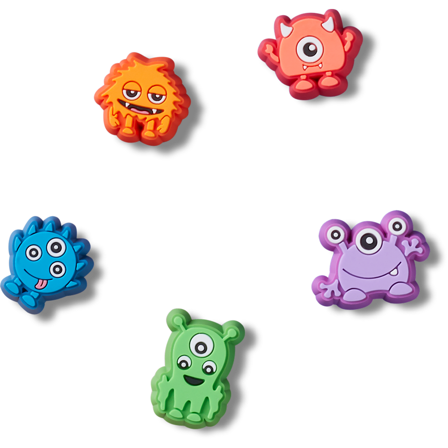 Tiny Monster 5 Pack  Jibbitz™ charms Women|Men|Kids|Jibbitz™ Charms On Sale